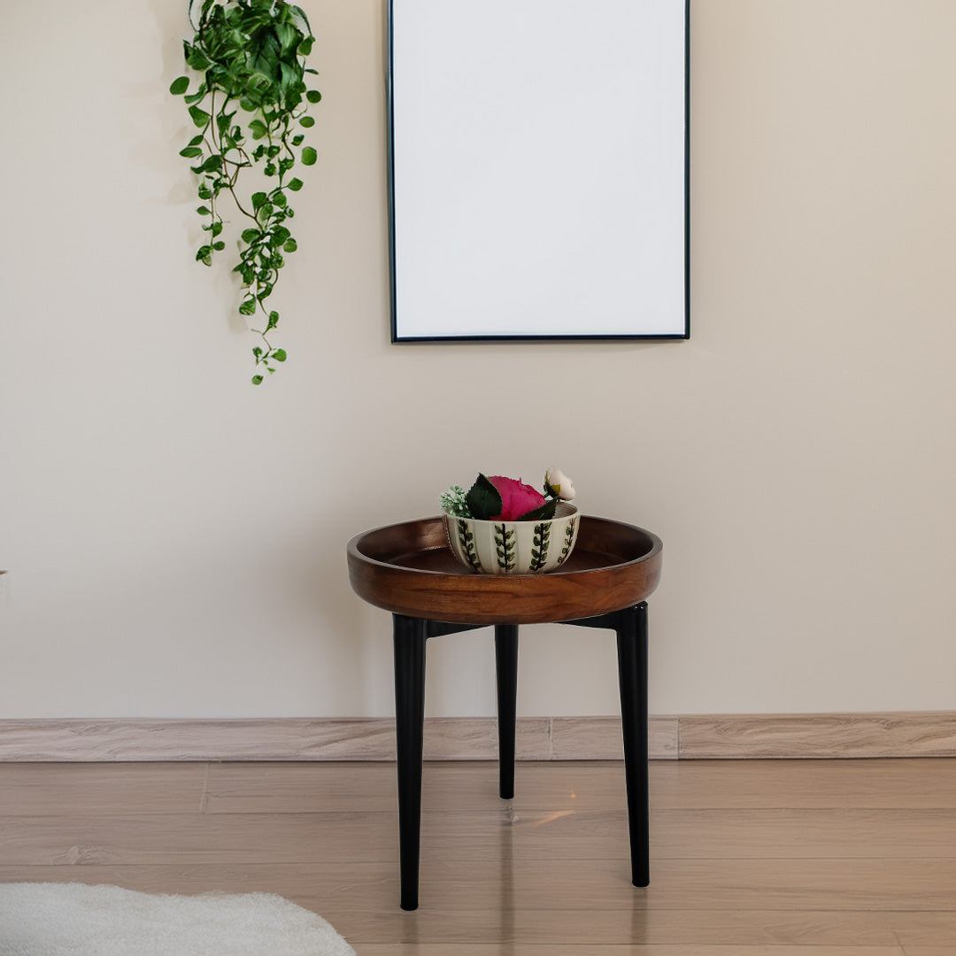 Sheesham Wood Side Table