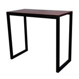 Console Table in wooden in metal frame