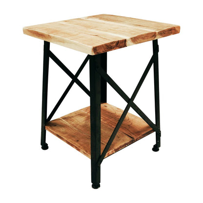 Solid sagwan wood classic round coffee/center table with Teak finish