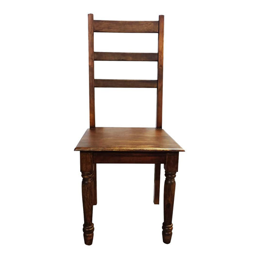 Chair Natural Walnut Finish In Acacia Wood for living Room