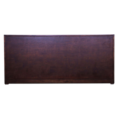 DISPLAY AND T.V UNIT WITH 4 DOORS  DUAL COLOUR WHITE PAINTED SHUTTER WITH TEAK FINISH BODY