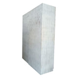 Modern Cane Two Door Almirah Wardrobe storage cabinet on metal legs