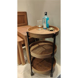 Wooden Bar Cart To Home