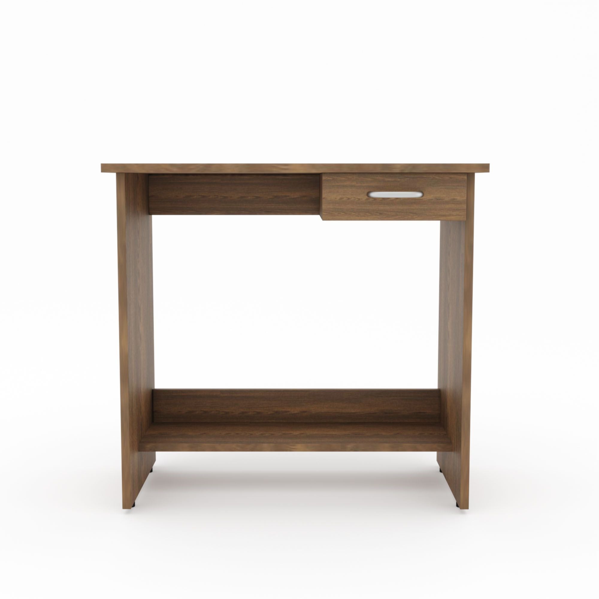 Study Wooden Computer Table Engineered Wood Study Table Walnut Finish  Work from home desk.