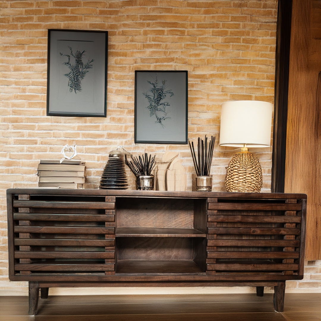 Stylish Wooden Console