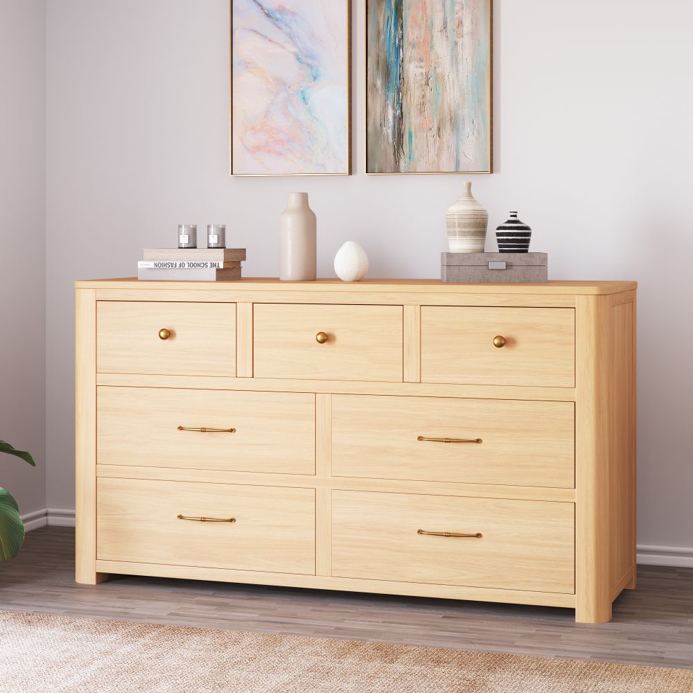 Dresser Unit/Drawer Unit in Oak wood Finish