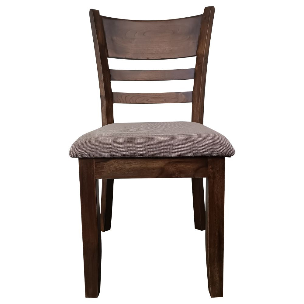 Wood Dark teak Finish With Dining Table And Chair
