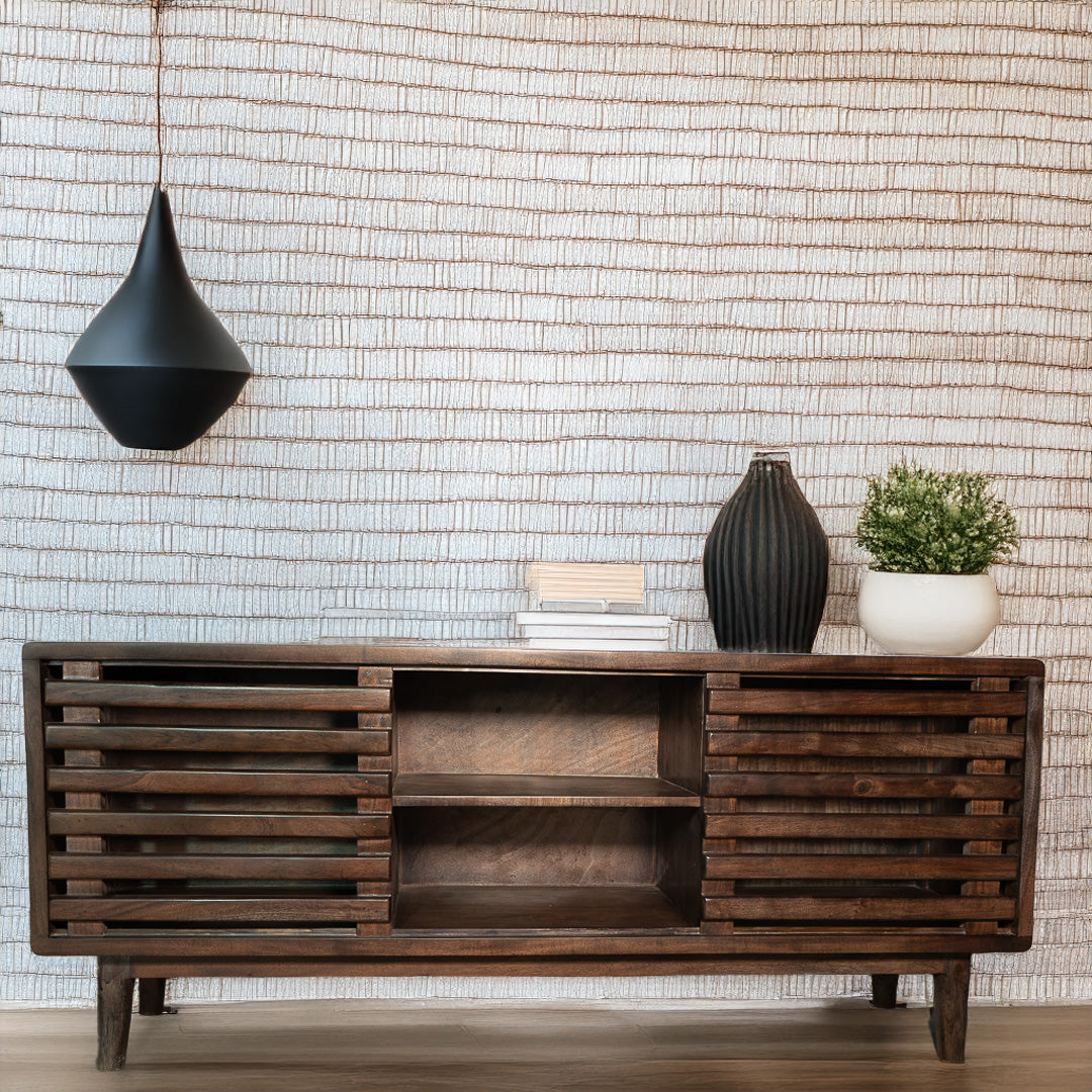 Stylish Wooden Console