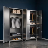 Stainless Steel Locker | Industrial-Grade SS 304 Storage Cabinet | SRK Modular Furniture
