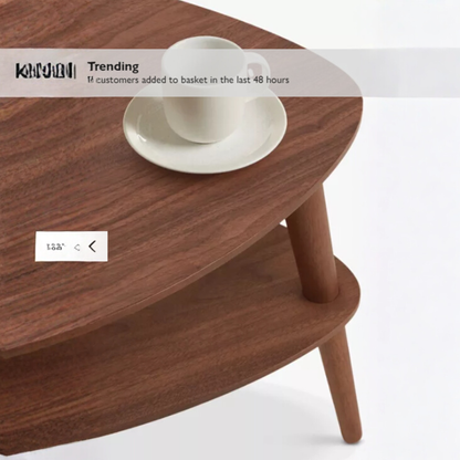 Modern Wooden Coffee Table – Sleek and Durable for Everyday Use