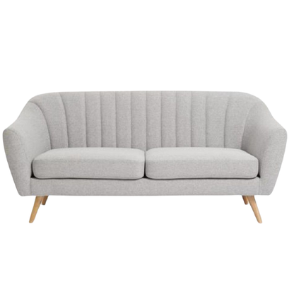 Su-Ākriti – Contemporary Curved Fabric Sofa
