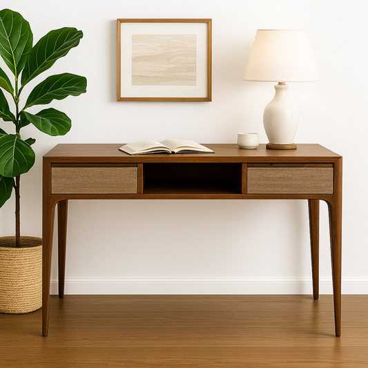 SleekLine Modern Wooden Writing Desk