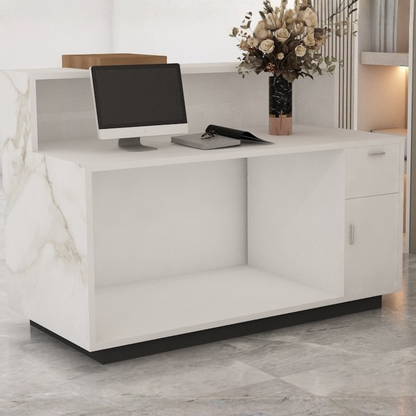 Elegant Reception Table – Stylish & Functional Front Desk for Office & Business