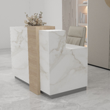 Elegant Reception Table – Stylish & Functional Front Desk for Office & Business