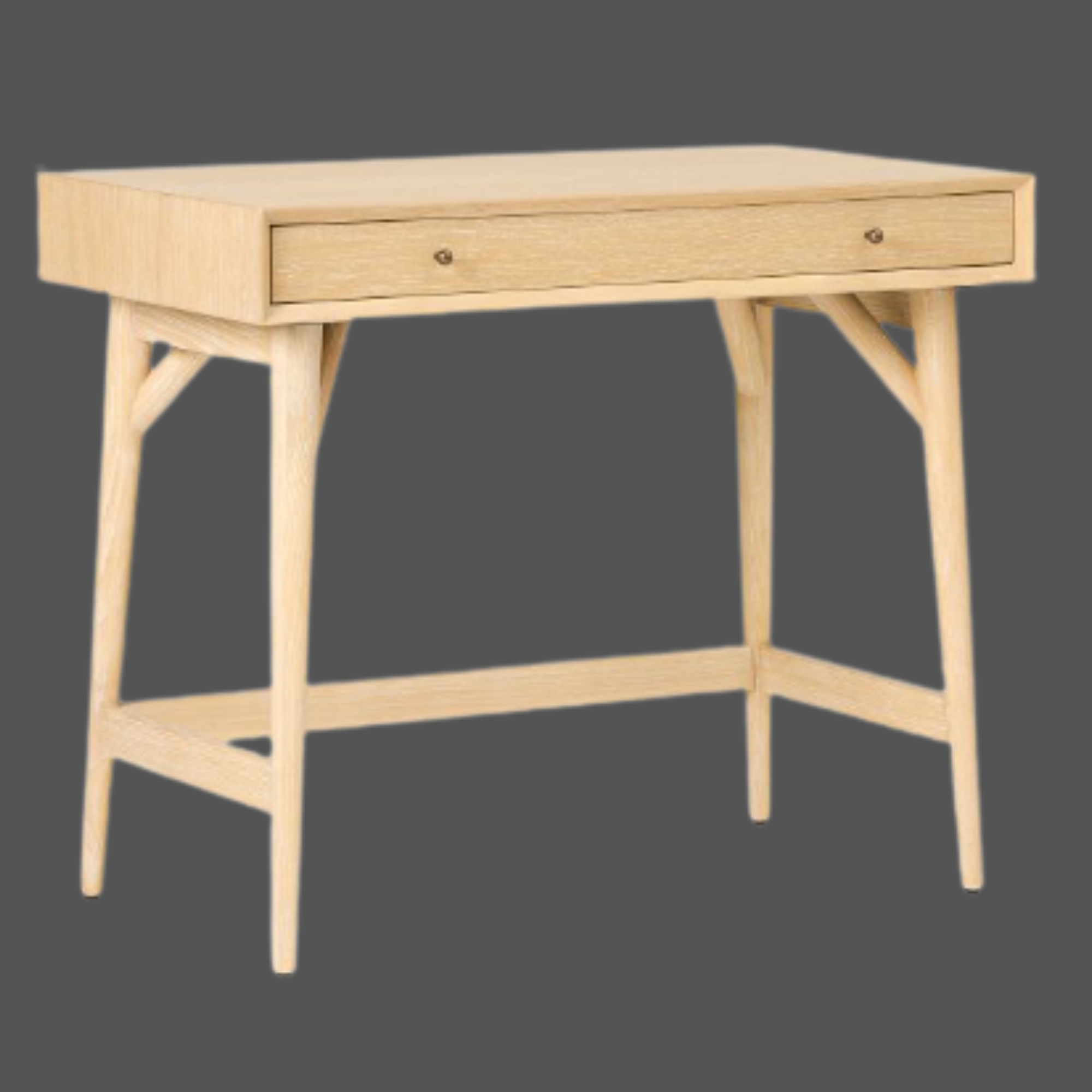 SRK Modern Solid Wood Desk