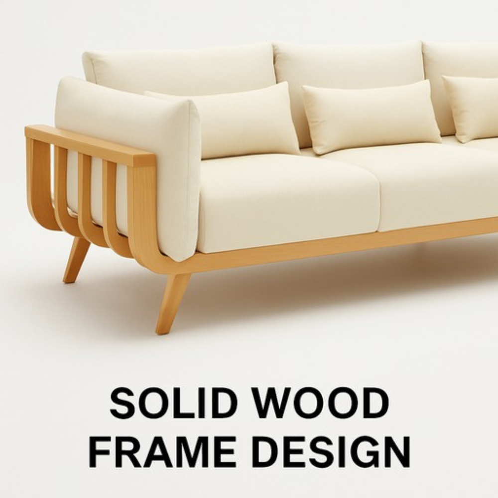 Vastra – Contemporary Wooden Frame Sofa