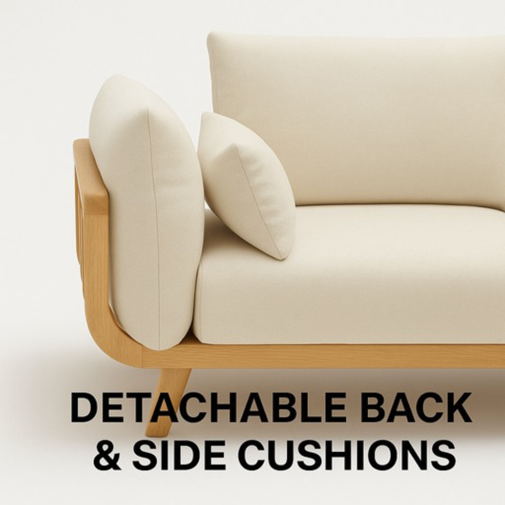 Vastra – Contemporary Wooden Frame Sofa