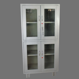 Metal Almirah with double door Glass