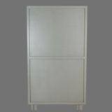 Metal Almirah with double door Glass