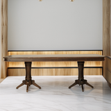 Timeless Solid Wood Dining Table  Elegant Centerpiece for Your Home