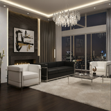 Black Sofa Premium Look.