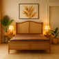 Aurelia Rattan Luxe Bed Collection