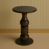 Arden Classic Wooden Pedestal Side Table Collection