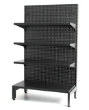 Perforated Display Rack | Heavy-Duty Metal Retail Shelving Unit | SRK Modular Furniture