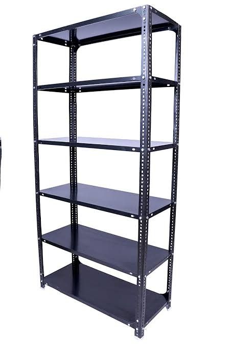 Heavy-Duty Metal Storage Rack | 5-Tier Industrial Steel Shelving Unit | SRK Modular Furniture