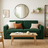 Arvo Minimal Sofa | Modern Fabric 3-Seater Sofa | Theom Living