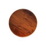 Home Design  Sagwan Wood Coffee Stool Teak Finish