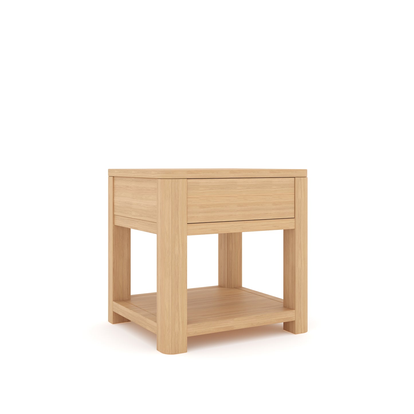 Natural oak Side table