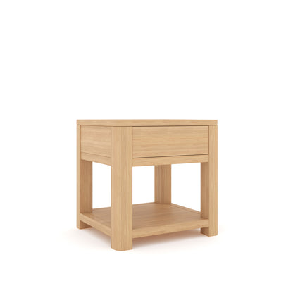 Natural oak Side table