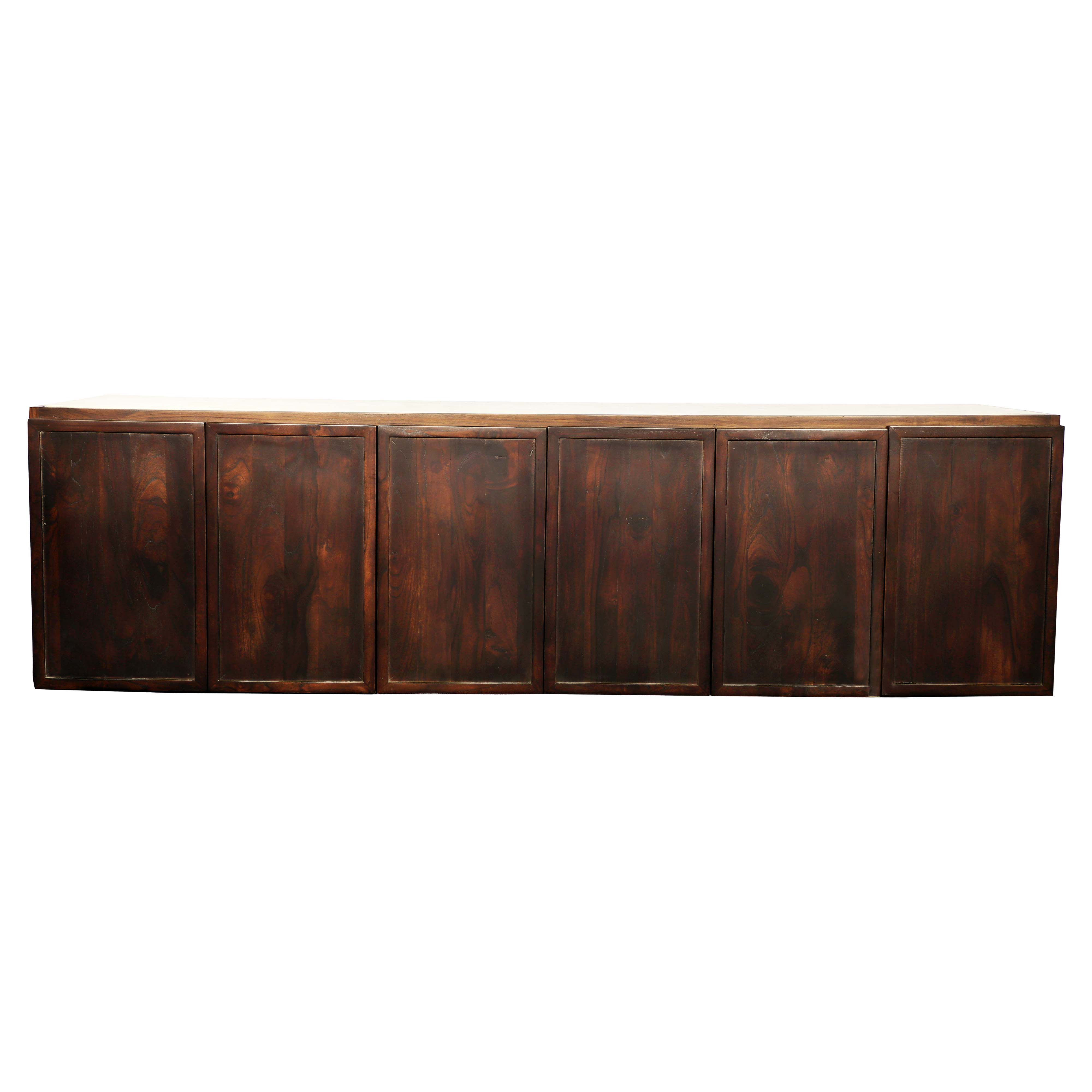 Sideboard Walnut Finish Style Dressers Storage