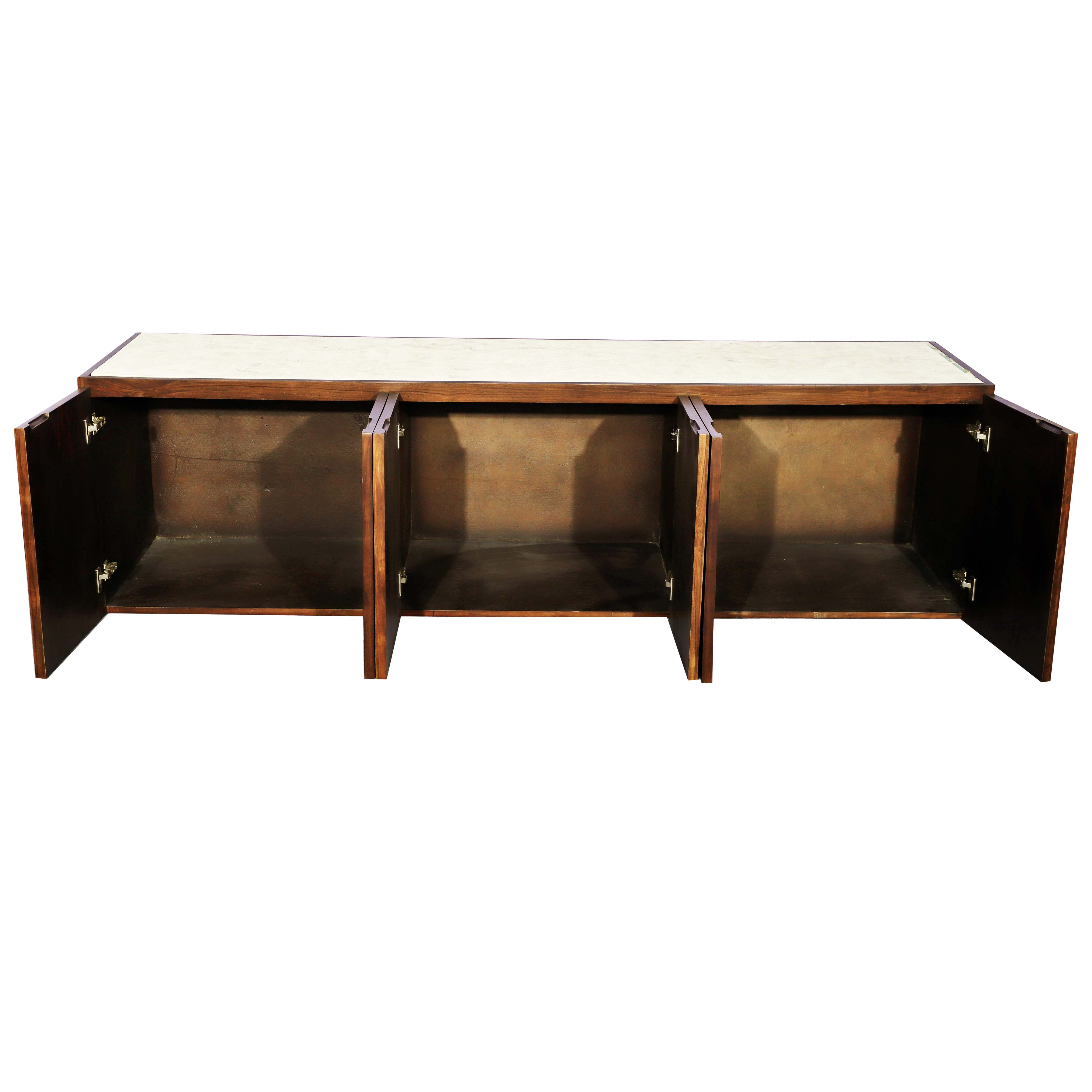Sideboard Walnut Finish Style Dressers Storage