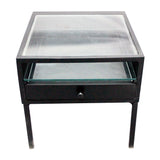 solid wood natural mango finish antique design bedside console table