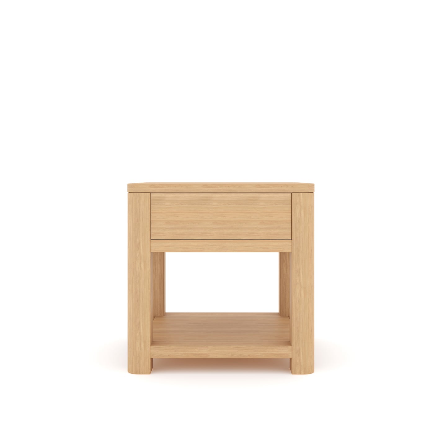 Natural oak Side table