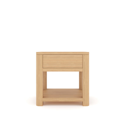 Natural oak Side table