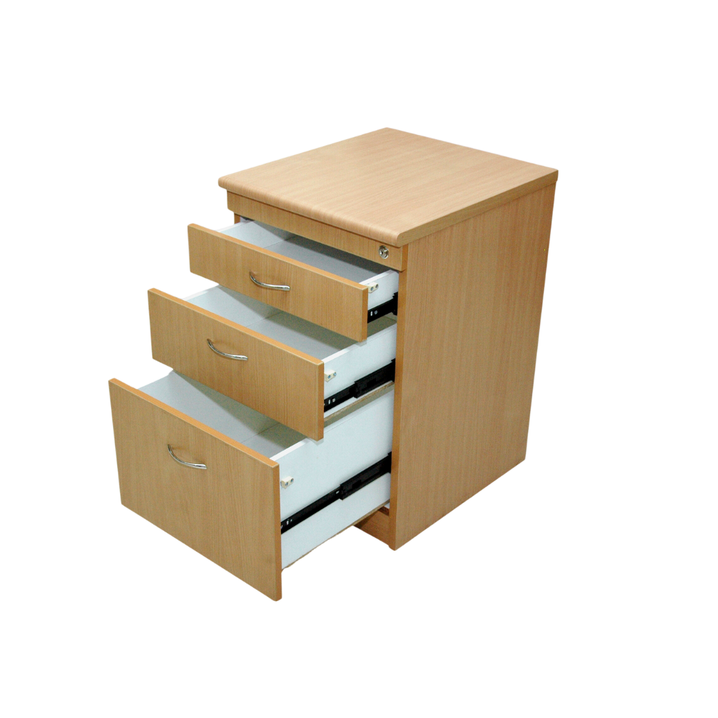 Pedestal Drawer Metal File Cabinet Office File Drawer Cabinet 3 Drawers