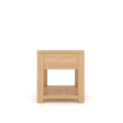 Natural oak Side table