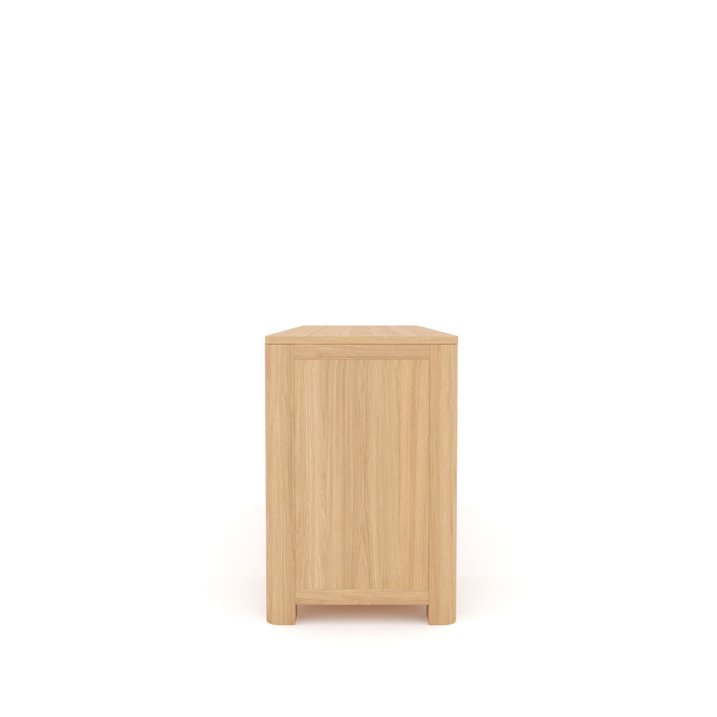 Office Desk/ Wooden Home Office Desk Table with Maximum Storage Drawers  in Natural Oak Veneer